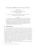 Báo cáo toán học: " Sweeping the cd-Index and the Toric h-Vector"