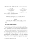 Báo cáo toán học: "Integral Quartic Cayley Graphs on Abelian Groups"