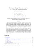 Báo cáo toán học: "The degree of a q-holonomic sequence is a quadratic quasi-polynomial"