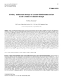 Báo cáo khoa học: "Ecology and ecophysiology of circum-Mediterranean firs in the context of climate change"