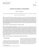 Báo cáo khao học: "Genetics of Eucalyptus wood properties."