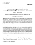 Báo cáo khoa học: "Predicting oak wood properties using X-ray inspection: representation, homogenisation and localisation. Part I: Digital X-ray imaging and representation by finite elements"