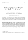 Báo cáo khoa học: "Density and population structure of the natural regeneration of Scots pine (Pinus sylvestris L.) in the High Ebro Basin (Northern Spain)"