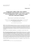 Báo cáo khoa học: "Comparative studies of the water relations and the hydraulic characteristics in Fraxinus excelsior, Acer pseudoplatanus and A. opalus trees under soil water contrasted conditions Damien Lemoinea, Jean-Paul Peltierb and Gérard"