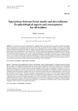 Báo cáo toán học: "interactions between forest stands and microclimate: Ecophysiological aspects and consequences for silviculture"