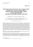 Báo cáo khoa học: " Interactions between Scots pine, Ips acuminatus (Gyll.) and Ophiostoma brunneo-ciliatum (Math.): estimation of the critical thresholds of attack and inoculation densities and effects on hydraulic properties in the stem"