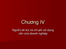 Bài giảng về Tài chính doanh nghiệp - Chương 4