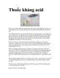 Thuốc kháng acid  