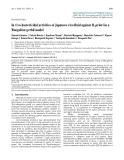 Báo cáo y học: "In vivo bactericidal activities of Japanese rice-fluid against H. pylori in a Mongolian gerbil model"