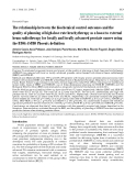 Báo cáo toán học: "he relationship between the biochemical control outcomes and the quality of planning of high-dose rate brachytherapy as a boost to external beam radiotherapy for locally and locally advanced prostate cancer using the RTOG-ASTRO Phoenix definition: