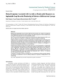 Báo cáo y học: "Clinical Symptoms Associated with Asystolic or Bradycardic Responses on Implantable Loop Recorder Monitoring in Patients with Recurrent Syncope"