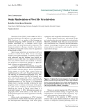 Báo cáo y học: "Ocular Manifestations of West Nile Virus Infection"