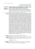 Báo cáo y học: "Clinical Profiles of Chronic Hepatitis C in a Major County Medical Center Outpatient Setting in United States"