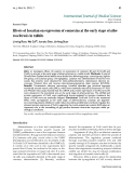 Báo cáo y học: "Effects of Losartan on expression of connexins at the early stage of atherosclerosis in rabbits"