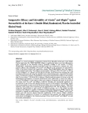 Báo cáo y học: "omparative Efficacy and Tolerability of 5-Loxin® and Aflapin® Against Osteoarthritis of the Knee: A Double Blind, Randomized, Placebo Controlled Clinical Study"