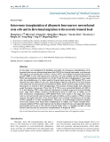 Báo cáo y học: "ntravenous transplantation of allogeneic bone marrow mesenchymal stem cells and its directional migration to the necrotic femoral head"