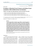 Báo cáo y học: "The Influence of Hyperbaric Oxygen Treatment on the Healing of Experimental Defects Filled with Different Bone Graft Substitutes"