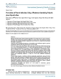 Báo cáo y học: "Prevention of Pleural Adhesions Using a Membrane Containing Polyethylene Glycol "