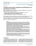 Báo cáo y học: "A Comparison of Immuncapture Agglutination and ELISA Methods in Serological Diagnosis of Brucellosis"