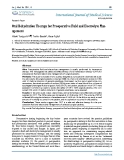 Báo cáo y học: "Oral Rehydration Therapy for Preoperative Fluid and Electrolyte Management"