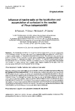 Báo cáo lâm nghiệp: "Influence of marine salts on the localization and accumulation of surfactant in the needles of Pinus halepensis Mill"