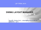 LẬP TRÌNH JAVASWING LAYOUT MANAGER