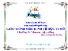 Giáo trình kinh tế vi mô_Chương 5: Cấu trúc thị trường