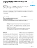 Báo cáo sinh học: "Stenotrophomonas maltophilia resistant to trimethoprim – sulfamethoxazole: an increasing problem"