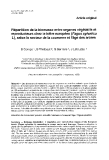 Báo cáo khoa học: " Répartition de la biomasse entre organes végétatifs et reproducteurs chez le hêtre européen (Fagus sylvatica L), selon le secteur de la couronne et l’âge des arbre"