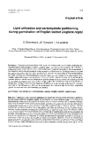 Báo cáo khoa học: "Lipid utilization and carbohydrate partitioning during germination of English walnut (Juglans regia)"