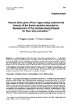 Báo cáo khoa học: "Natural black pine (Pinus nigra subsp salzmannii) forests of the Iberian eastern mountains: development of the phytoecological basis for their site evaluation *"