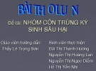 Báo cáo: "Côn trùng ký sinh sâu hại"