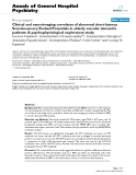 Báo cáo y học: "Clinical and neuroimaging correlates of abnormal short-latency Somatosensory Evoked Potentials in elderly vascular dementia patients: A psychophysiological exploratory study"