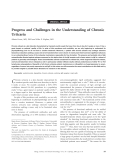 Báo cáo y học: "Progress and Challenges in the Understanding of Chronic Urticaria"