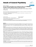 Báo cáo y học: "Factors Influencing Depression Endpoints Research (FINDER): baseline results of Italian patients with depression"