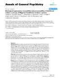 Báo cáo y học: " Etiological explanation, treatability and preventability of childhood autism: a survey of Nigerian healthcare workers' opinion"