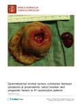 báo cáo khoa học: "Gastrointestinal stromal tumors: correlation between symptoms at presentation, tumor location and prognostic factors in 47 consecutive patients"