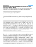 Báo cáo y học: " Intramuscular electroporation with the pro-opiomelanocortin gene in rat adjuvant arthritis"