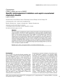 Báo cáo y học: "Specific cyclooxygenase-2 inhibitors and aspirin-exacerbated respiratory disease"