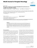 Báo cáo khoa học: "Dramatic response of a gastrointestinal stromal tumor to neadjuvant imatinib therapy"