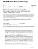 Báo cáo khoa học: "Transarterial chemoembolisation (TACE) using irinotecan-loaded beads for the treatment of unresectable metastases to the liver in patients with colorectal cancer: an interim report"