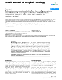 Báo cáo khoa học: "Late cutaneous metastases to the face from malignant pleural mesothelioma: A case report and review of the literature"