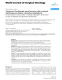 Báo cáo khoa học: "Treatment of pathologic spinal fractures with combined radiofrequency ablation and balloon kyphoplasty"