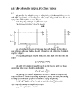 BÀI TẬP LỚN MÔN THỦY LỰC CÔNG TRÌNH