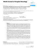Báo cáo khoa học: "Low grade epithelial stromal tumour of the seminal vesicle"