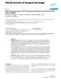 Báo cáo khoa học: "Segmental resection of the duodenum for gastrointestinal stromal tumor (GIST)"