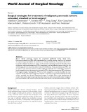 Báo cáo khoa học: "Surgical strategies for treatment of malignant pancreatic tumors: extended, standard or local surgery?"