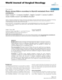 Báo cáo khoa học: "Acute airway failure secondary to thyroid metastasis from renal carcinoma"