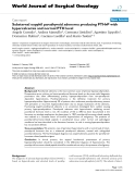 Báo cáo khoa học: "Substernal oxyphil parathyroid adenoma producing PTHrP with hypercalcemia and normal PTH level"