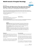 Báo cáo khoa học: "Post-traumatic soft tissue tumors: Case report and review of the literature a propos a Post-traumatic paraspinal desmoid tumor"